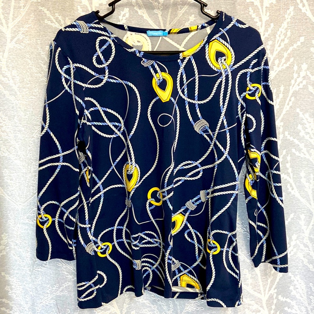 J McLaughlin Knot Nylon Mid Sleeve Shirt